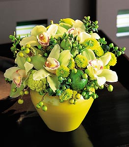 zmir Konak kaliteli taze ve ucuz iekler  5 adet cam yada mika vazoda orkideler