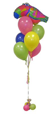  zmir Bornova cicek , cicekci  Sevdiklerinize 17 adet uan balon demeti yollayin.