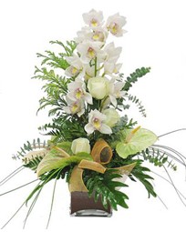  zmir Menemen hediye iek yolla  cam vazo ierisinde 1 dal orkide iegi