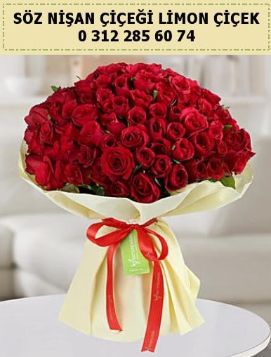 51 adet kırmızı gül söz nişan buketi çiçeği  İzmir Konak çiçek mağazası , çiçekçi adresleri 